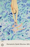Untitled by David Hockney, David Hockney RA (b.1937) 'Olympische Spiele München 1972' offset lithograph in colours, sold Oct 2022