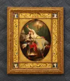 Richard Westall, Untitled, Circle of Richard Westall RA (1766-1836) A wounded female warrior oil on board