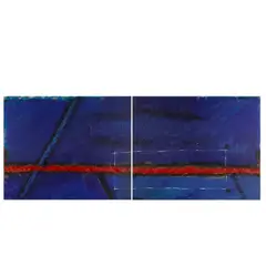 James Coignard, Tension Lineaire Rouge Dyptique