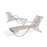 Walter Lamb, Pair of Chaise Lounges, Model C-4700