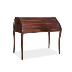 Robert March, Roll Top Desk, rosewood, signed with artist's monogram on underside