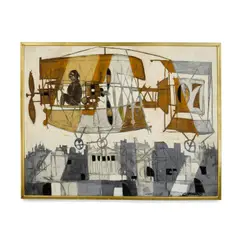 Claude Venard, L'avion