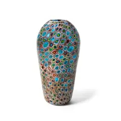 Ermanno Toso, Murrine Vase, for Fratelli Toso, blown glass
