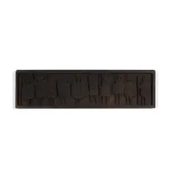 Group of Three Wall Hangings by Evelyn Ackerman, comprising two hand hooked tapestries and one panel, wool, carved redwood, sold Oct 2021