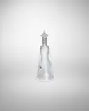 Ricordo d'Inverno Scent Bottle and Stopper from Le Quatro Stagione Series by Fulvio Bianconi, for Venini, applied glass with iridized surface, sold Oct 2021