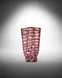 Monumental Graffito Barbarico vase by Ercole Barovier, for Barovier & Toso, internally decorated glass, sold Oct 2021