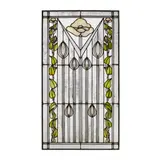 George Washington Maher, Vine and Poppy Front Door Window Panel
