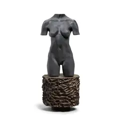 MOCA Torso by Robert Graham, for MOCA Editions, Los Angeles, bronze, incised 'CARLOS M' and 'Smiley' and signed 'R Graham' to underside, sold Jul 2021