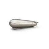 J.A. Henckels, Zeppelin Cocktail Shaker and Traveling Bar, silver-plated brass, comprising four cups, four spoons, flask with cap, funnel with stopper and lid, each spoon stamped with maker's mark