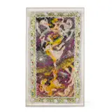 Thomas Lanigan-Schmidt, Venetian Glass Wind Blown Sunset, foil, plastic and mixed media collage