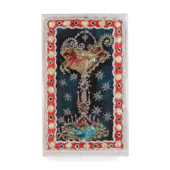 Untitled (Venetian Glass) by Thomas Lanigan-Schmidt, foil, plastic and mixed media collage, sold Jul 2021