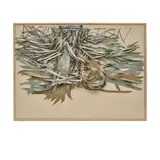 George Dunbar, From Atchafalaya (Rag Series), acrylic on fabric strips attached to canvas