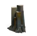 Bruce Beasley, Upthrust, patinated bronze, incised 'Beasley'
