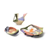 John Gill, Ewer, Platter and Serving Bowl, stoneware