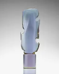 Abstract Form by Ermanno Nason, for Vetreria Gino Cenedese, hand worked glass, sold Jun 2021