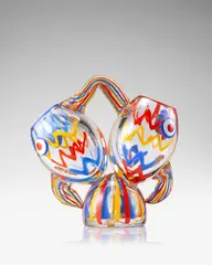Pesci by Fulvio Bianconi, for Vetreria Gino Cenedese, blown and applied glass, sold Jun 2021