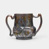 George E. Ohr, Twin-Handled vase