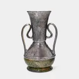 George E. Ohr, Tall Twin-Handled Vase