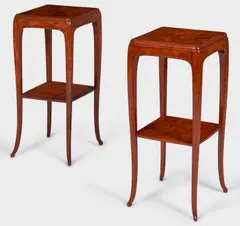 Jean Dunand, Pair of Side Tables