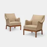 Frits Henningsen, Pair of Lounge Chairs