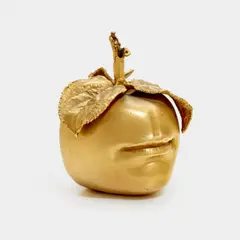 Claude Lalanne, Pomme Bouche, edited by Artcurial, gilt-bronze