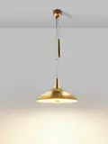 Untitled by Paavo Tynell, Brass, glass, offered Oct 2021