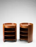 Luigi Caccia Dominioni, Pair of bedside tables, model no. MB1, designed 1962
