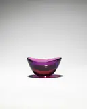 Flavio Poli, Rossi rubino blu 'Sommerso' bowl, model no. 11682, 1957, Coloured glass