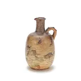Robert Wallace Martin, Jug, March 1887, Salt-glazed stoneware, incised fish design
