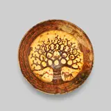 Bernard Leach, Charger with 'Tree of Life' design