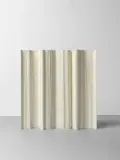 Rollable screen, model no. 100, designed 1936 by Alvar Aalto, Painted pine, sold May 2021