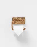 Studio Job, Protoype 'Mauriziø' toilet roll holder, 2017, Polished bronze