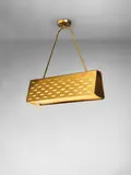 Untitled by Paavo Tynell, Brass, fabric diffuser, offered May 2021