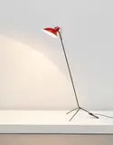 Vittoriano Vigano, Adjustable standard lamp, model no. 1047, designed 1950, Painted aluminium, steel