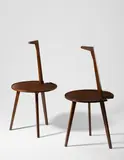 Franco Albini, Pair of side tables, model no. TN6, designed 1953, Ash