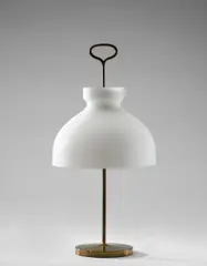 'Arenzano' table lamp by Ignazio Gardella, circa 1950, Glass, brass, offered May 2021