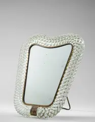 Untitled by Venini, Mirrored glass, brass, offered May 2021