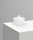 Carlo Scarpa, Lidded bottle with plate, model no. 651A