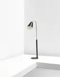 Standard lamp, designed 1929 by Vilhelm Lauritzen and Frits Schlegel, Painted aluminium, nickel-plated brass, painted steel, sold May 2021