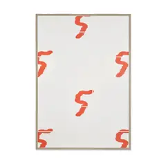 Matt Sheridan Smith, Pattern Portrait (cyclist), acrylic gel medium transfer and paper on canvas