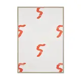 Matt Sheridan Smith, Pattern Portrait (cyclist), acrylic gel medium transfer and paper on canvas