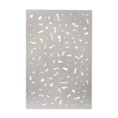 Peter Wegner, Silver Subtraction, acrylic with mica on acrylic panel