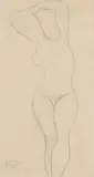 Jean Arp, Untitled (Figure Study)