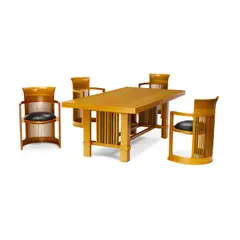 Dining Suite by Frank Lloyd Wright, sold Jan 2021