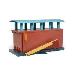 Michael Graves, Mailbox 7000, for The Markuse Corporation, rolled steel, stamped steel, aluminum, enamel