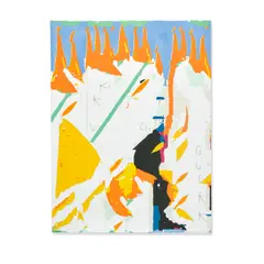 Dustin Pevey, Guckk, acrylic and inkjet ink on canvas