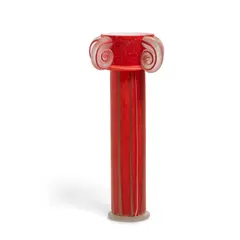 Massimo Nordio, Vessel, glass, engraved 'MASSIMO NORDIO 94'