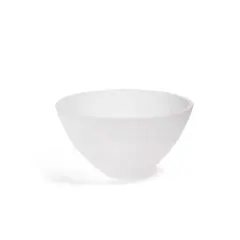Layla Walter, Open Bowl - Woven Interior, cast glass, engraved 'open bowl - woven interior #9 Layla Walter