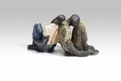 Untitled by Alvin Meyer, glazed ceramic, glaze mark 'Alvin Meyer', offered Oct 2020