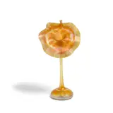 Tiffany Studios, Jack-in-the-Pulpit Vase, Favrile glass, engraved 'L